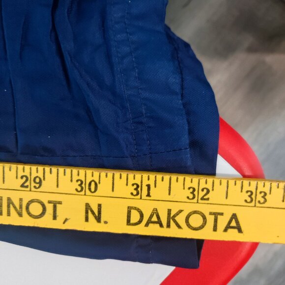 Adidas nylon sweatpants with insert lining blue men's size L Y2K - Picture 13 of 14